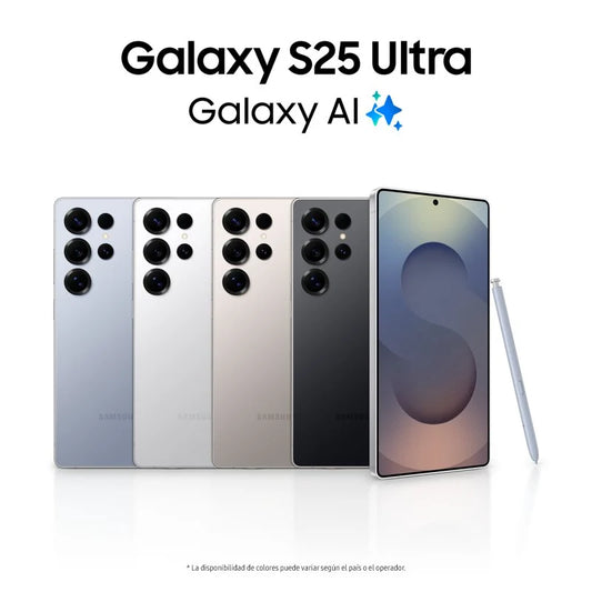 Samsung Galaxy S25 Ultra Smartphone con IA Almacenamiento 512GB Batería 5.000mAh Titanio Azul - MovilMania S.L